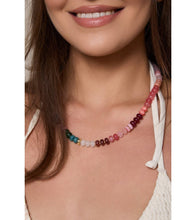 Multicolor Beaded Necklace: Multi