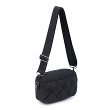 Inspiration - Braided Woven Nylon Crossbody: Cream