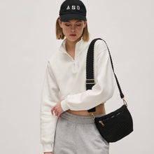 Ethereal - Laced Up Eco-Edition Crossbody: Black