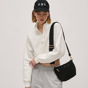 Ethereal - Laced Up Eco-Edition Crossbody: Black