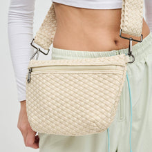 Ethereal - Woven Neoprene Crossbody: Grey