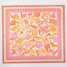 Assorted Flower Print Square Bandana Scarf: GN
