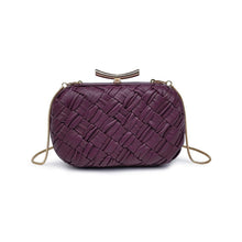 Rya Evening Bag: Burgundy