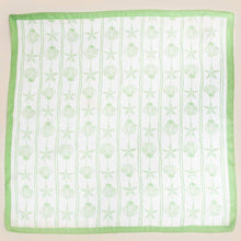 Sealife Seashells And Starfish Bandana Scarf: GN