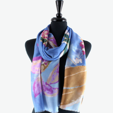 S26005 100% Polyester Lightweight Printed Scarf: 04 Brown