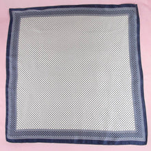 Square Polka Dot Pattern Scarf: BK