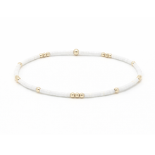 2mm Newport COTTON + Gold Filled Waterproof Bracelet: 7.0"
