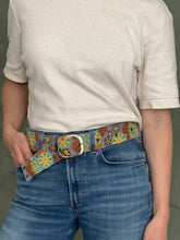Cool Breeze Embroidered Wool Belt: M | sizes 6-14