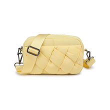 Inspiration - Braided Woven Nylon Crossbody: Cream