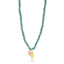 Marin Necklace: Turquoise