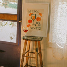 Aperol Spritz Art Print: 11 x 14