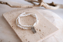 Sterling Silver Triple Wrap Bracelet Collection : Silver Picasso
