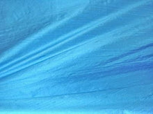 *Dupioni Silk - Cool Palette - Top Knot Headband: Antique blue