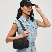 Inspiration - Braided Woven Nylon Crossbody: Cream