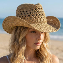 Straw Weave Cowboy Hat: KH