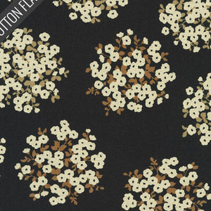 Bouquets - Black (W/S '25): 2" classic headband