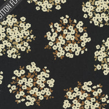 Bouquets - Black (W/S '25): 3" classic headband