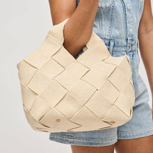 Resilience - Woven Straw Tote: Cream