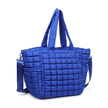 Dreamer - Quilted Puffer Nylon Tote: OIive