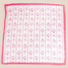 Sealife Seashells And Starfish Bandana Scarf: GN