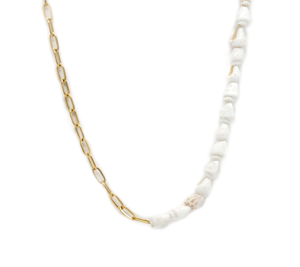 Paloma Necklace ~ Salty Babes: Shell