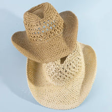 Straw Weave Cowboy Hat: KH