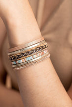 Livio Braided Multi Strand Bracelet: Beige