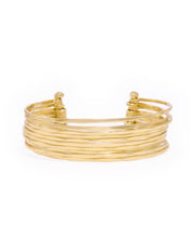 Louisa Multi Strand Cuff Brass