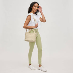 Sky's The Limit - Small Laced Up Eco-Edition Crossbody: Coral