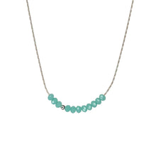 Sprinkle of Cyan ~ Turquoise: 18K Gold