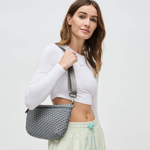 Ethereal - Woven Neoprene Crossbody: Grey