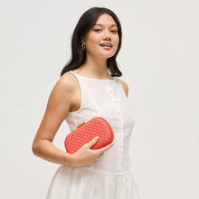 Cove Evening Bag: Coral