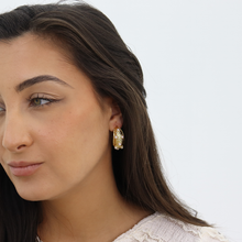Mademoiselle Hoops - 24K Gold Plated