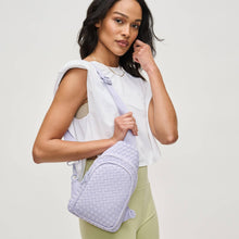 Beyond The Horizon - Woven Neoprene Sling Backpack: Cream