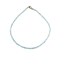 Dainty Candy Gemstone Necklace: Turquoise