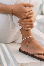 Paperclip Anklet ~ Salty Babes: Fish Yellow