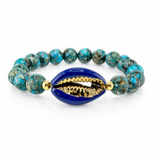Ocean Tide Beaded Shell Bracelet: Seashell Cove