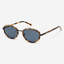 Jordan Acetate Oval Sunglasses  : Tortoise / Matte Black