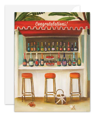 Champagne Shack Card