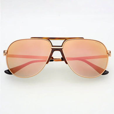 Logan Pink Mirror Sunglasses: Pink Mirror