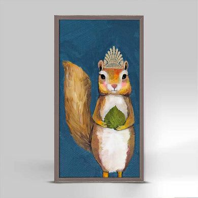 Squirrel King by Eli Halpin Mini Framed Canvas