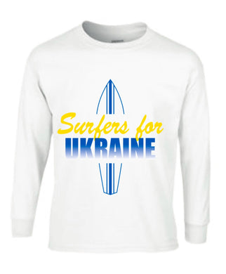 Surfers for Ukraine LS Tee